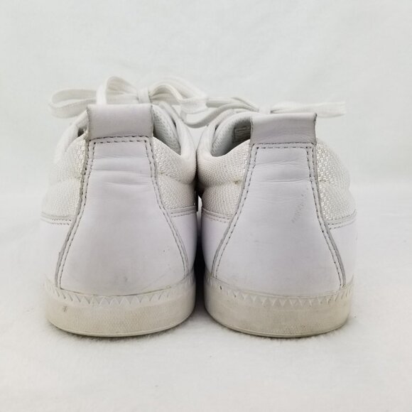 ✅Lacoste Observe Lace Mix 21G Mens 13 Sneakers White/White Crocodile PYV710 Shoe - Picture 8 of 11